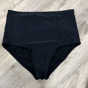 Black swim suit bottoms